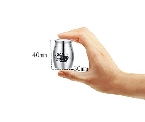 Sunling Small Decorative Memorial Keepsake Cremation Urns For Human Pet Ashes Stainless Steel Animal Urn Container #TOP1