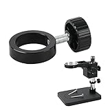 Microscopes Equipment Industrial Stereo Microscope Metal Pillar Bar 25mm 32mm Fixing Ring with Screw(32mm A)
