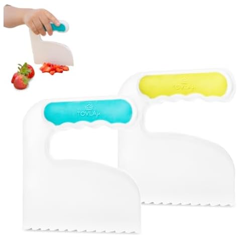 TOVLA JR. Toddler Chopper & Cutting Set | Montessori Safe Kitchen Knives for Kids | Promote Kitchen Safety & Confidence | Encourage Picky Eaters Cover