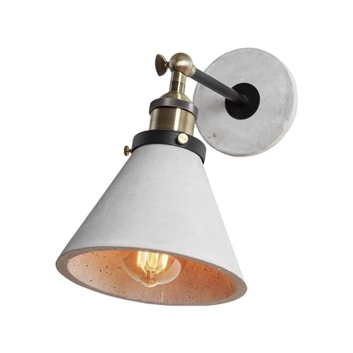 Aplique de pared de cemento para renovar pasillos oscuros con iluminación fija 3