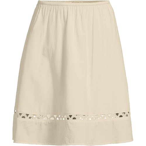 Lands' End Women's Voile Ladder Trim Mini Skirt3