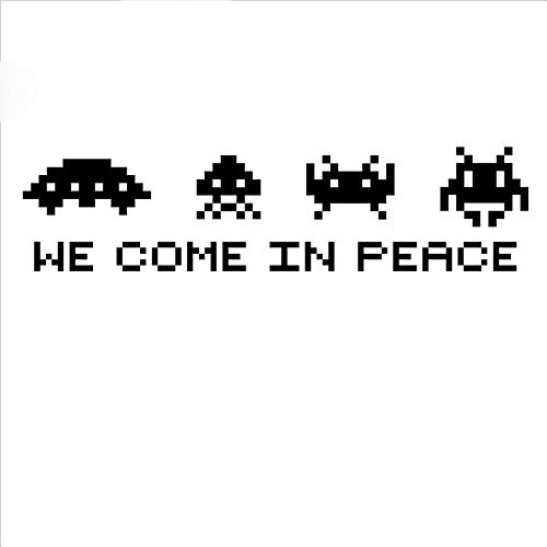 Space Invaders Wall Art Nous venons Cover