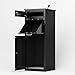Package Delivery Box for Outside with Lock, Heavy-Duty Steel Package Drop Box with Anti-Theft Design, Weather-Resistant, Package Mailbox for Porch Ideal for Home or Office,(Black)