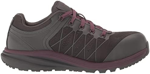 KEEN Utility Women's Vista Energy Low Height Composite Toe ESD Industrial Work Sneakers, Magnet/Prune Purple, 8 | Image 5