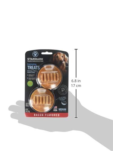 Starmark Everlasting Dental Chew, Bacon Flavored, Medium, 8 Count #TOP2