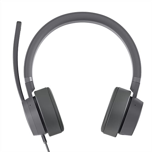 Lenovo Go Wired GXD1C99243 Casque ANC Gris tempête