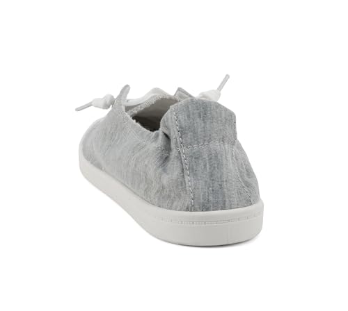 Image of Soda Flat Women Shoes Linen Canvas Slip On Sneakers Lace Up Style Loafers Zig-S
