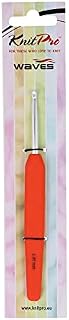 KnitPro KP30919 12 mm Waves Aluminium Crochet Hook, Royal Blue