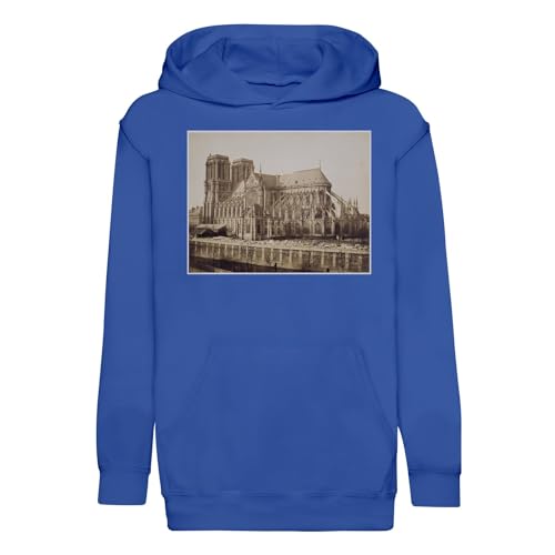 Sweat à capuche enfant Notre-Dame de Paris 1860 pull vintage