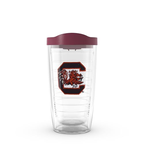 Tervis South Carolina Gamecocks - Primary Logo Made in USA Double Walled Insulated Tumbler Travel Cup Keeps Drinks Cold & Hot, 16oz, Classic