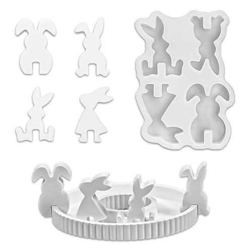 Silikonformen Gießformen Ostern Hase, Silikon Gießform Ostern, Osterhasen...