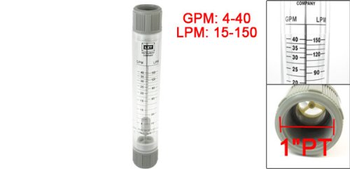 sourcingmap 4-40GPM 15-150LPM Water Liquid Flow Meter Tool Flowmeter Instrument - Image 3