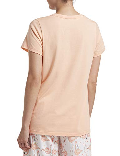 Image of HUE Women's 3 /4 Sleeve V-Neck Sleep Tee
