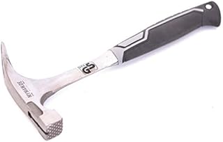 Latthammer mit 2K Spezialhandgriff Hammer geschmiedet Lattenhammer Ganzstahl VPA GS Dachdecker Profi Zimmermann Maurer