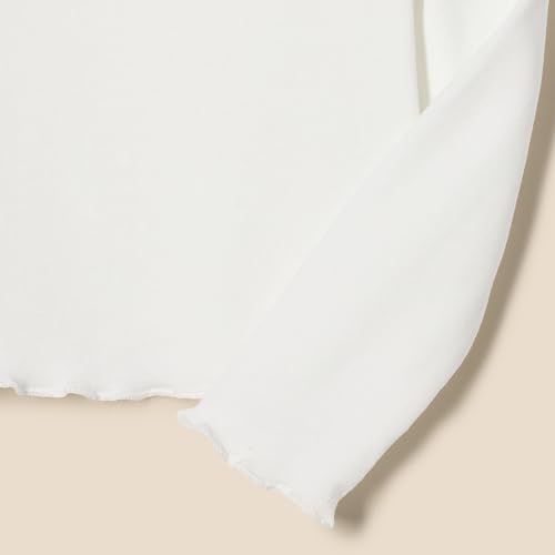 Amazon Essentials Girls and Toddlers' Long-Sleeve Cropped Rib Top4