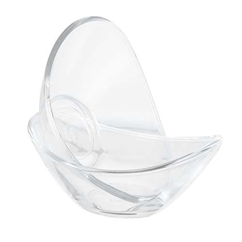 NAMOARLY 2pcs Seasoning Dish Appetizer Plates Seasoning Plates Chic Saucers Sauce Dipping Bowl Ingredient Bowls Soy Sauce Bowls Soy Tableware Sauce Dishes Transparent Dishes Glass re-usable