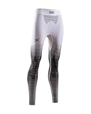 X-Bionic Damen Invent FX Hose – Thermoregulation, Performance-Boost, 3D Bionic Sphere System, Retina Ultra-Hochauflösung – Ideal für Wintersport & Outdoor - Weiß/Grau/Hellgrau, M