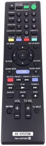 Replacement Remote Control Replace for TV/Audio/Projector for Sony RM-ADP058 BDV-E980W BDV-N590 BDV-EF200 AV Receiver for