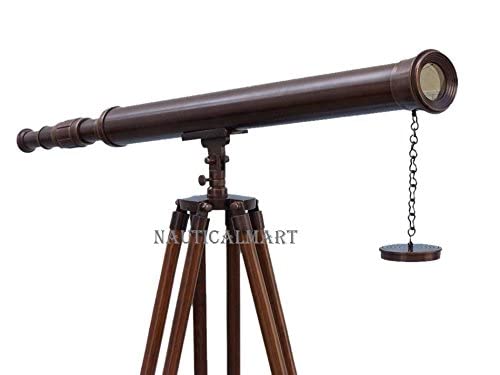 Telescopio NauticalMart con trípode de pie 40" miniatura 6