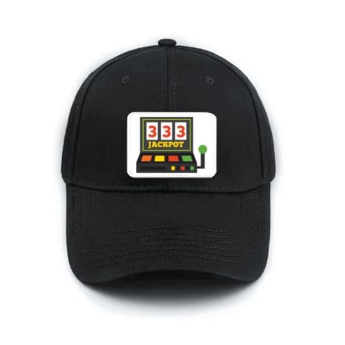 Casquette de baseball Bandit Illustration Jackpot noire réglable pour un maintien parfait