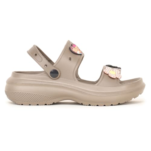 Image of TRASE Double Strap Clogs Sandals for Women | Daily Use Slippers with Adjustable Back Strap | Comfortable Lightweight Waterproof Anti Skid Casual Flip Flops