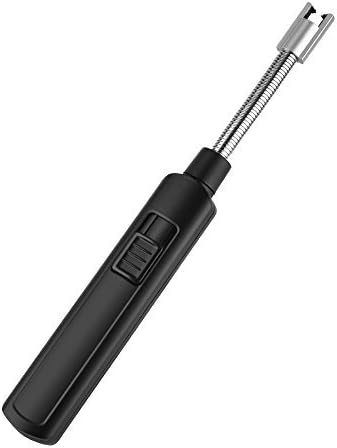 Electric Lighters USB Rechargeable Lighter Windproof with Long Flexible Neck, Perfect for Candles BBQ Grill Stove and Camping