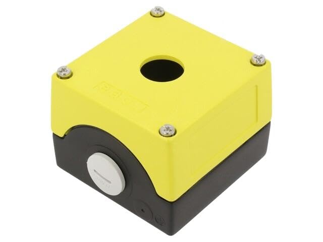 Boîtier pour télécommande EAO métal noir 85x89,4x64mm protection