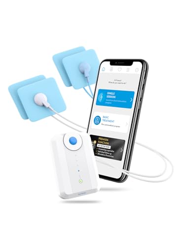 Bluetens MasterPack : Bluetens Classic Elektrostimulationsgerät plus umfassende Zubehör-Box, TENS / EMS Gerät, Schmerztherapie, Muskelentspannung, Massage