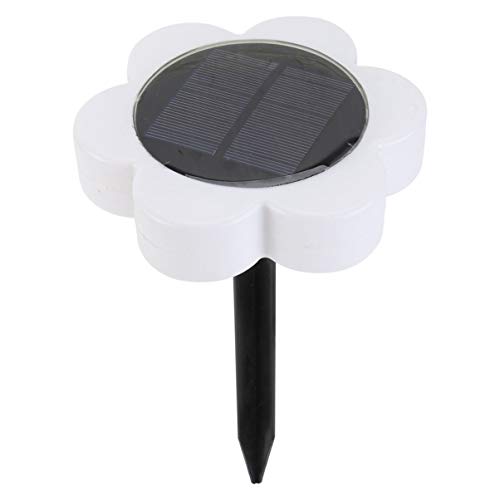 NICEXMAS Luz Solar de Gramado Led 7 Cores Em Forma de Flor Jardim Paisagem Lâmpadas de Estaca Holofo