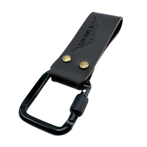 SK Wild Ones® Universelles Echtleder Dangler Gürtelmesser Holster