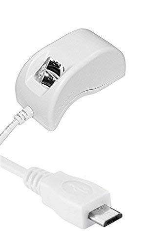 Radium Box Indian Startek FM220 Biometric Fingerprint Scanner with Micro USB Port (Small, White)