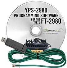 Yaesu FT-2980R Accessory Bundle - 3 Items - Includes RT Systems Programming Software/Cable Kit, Nifty! Accessories Mini-Manual and Ham Guides TM Quick Reference Card