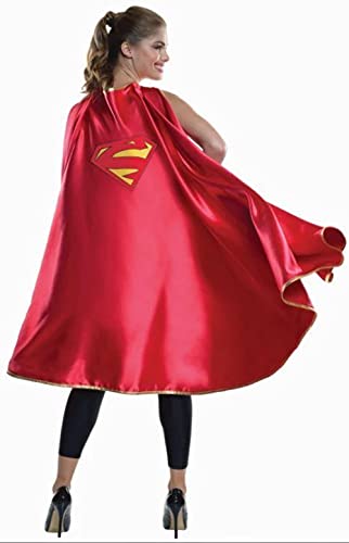 Rubies Costume Co Damen DC Superhelden Deluxe Supergirl Cape, siehe abbildung, Einheitsgröße