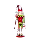 ❤【Gran regalo】 Cascanueces de madera es un fabuloso complemento para embellecer mesas, estanterías, encimeras, etc. Un regalo ideal para los niños. Una excelente idea de regalo para Navidad, cumpleaños y más.