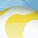 Swim Safe: Comfort Plush - Baby Float - Yellow Wavy Square, 2-Ring Inflatable, 31