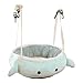 Leefasy Cat Hanging Hammock Pet Cage Hammock Portable Breathable Plush Durable Cat Sleeping Bed Kitty Bed for Climbing Sleeping Indoor Outdoor, Dinosaur Small