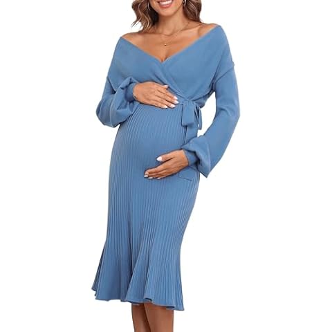 V FOR CITY Long Sleeve Maternity Dress Cover