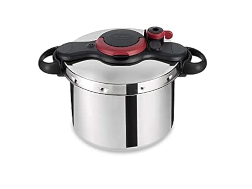 Tefal Clipso MEasy P4624966 Autocuiseur en acier inoxydable 9 l