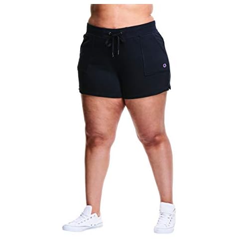 Champion Womens Short Flat Front Black XL Cover
