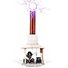 Tesla Coil DIY Kit, PEMENOL Touchable Plasma Ball Spark Gap Arc Generator for Physics Teaching, Arc Plasma Artificial Lighting Science Experiment Model for College University Education Experiment