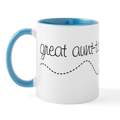 CafePress Great Aunt To Be Shirt Mug 11 oz (325 ml) Ceramic Coffee Mug