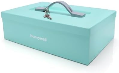 Bild 8 - Honeywell 6104 Tresor Feuerhemmender Minisafe Dokumentenkassette, 5 L mit Schlüsselschloss