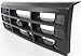 Evan-Fischer Grille Assembly Compatible with 1992-1997 Ford F-150 Plastic Painted Gray Shell and Insert