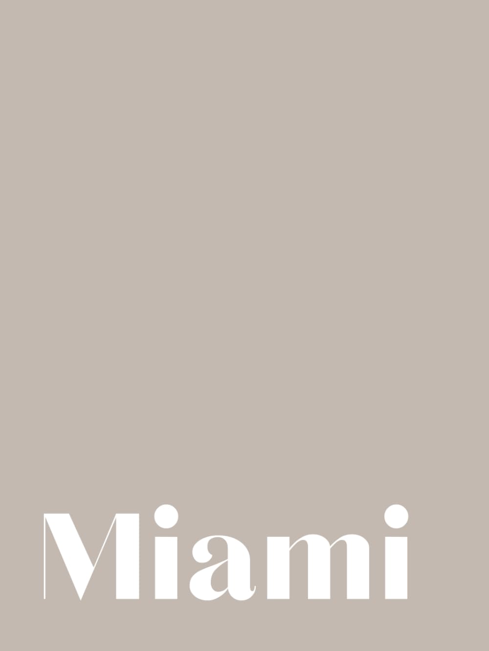 Livre d'or Miami et beau livre de table taupe côtier doublé