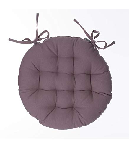 Coussin de Chaise Ronde Sylla Taupe