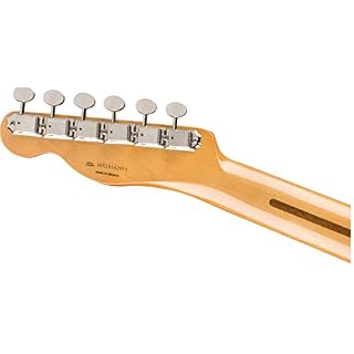 Fender Vintera Telecaster Touche en érable Rouge Fiesta années 50 - Les Beatles, Paul McCartney, John Lennon, RIngo Starr, George Harrison Fender Vintera Telecaster Touche en érable Rouge Fiesta années 50 – Image 6