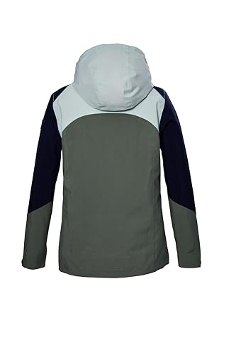 Chaqueta funcional impermeable Killtec Kos 150 para niñas con capucha para lluvia 2