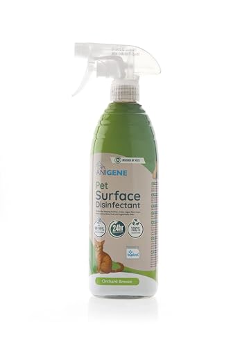 Byotrol ANIGENE Multi Purpose Pet Disinfectant Spray (750ml - Orchard Breeze) - Kills 99.9% Of Bacteria Fungus & Viruses Works in 1 Minute - 24 Hour Protection From Germs