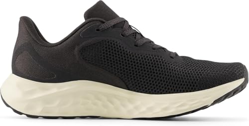 New Balance Women's Fresh Foam Arishi V4 Running Shoe, Black Cement/Flat Taupe/Angora, 63