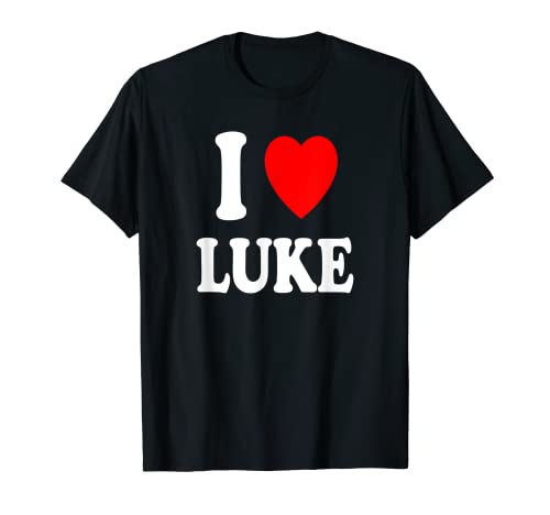 I Heart (Love) Luke - Pareja a juego Camiseta
